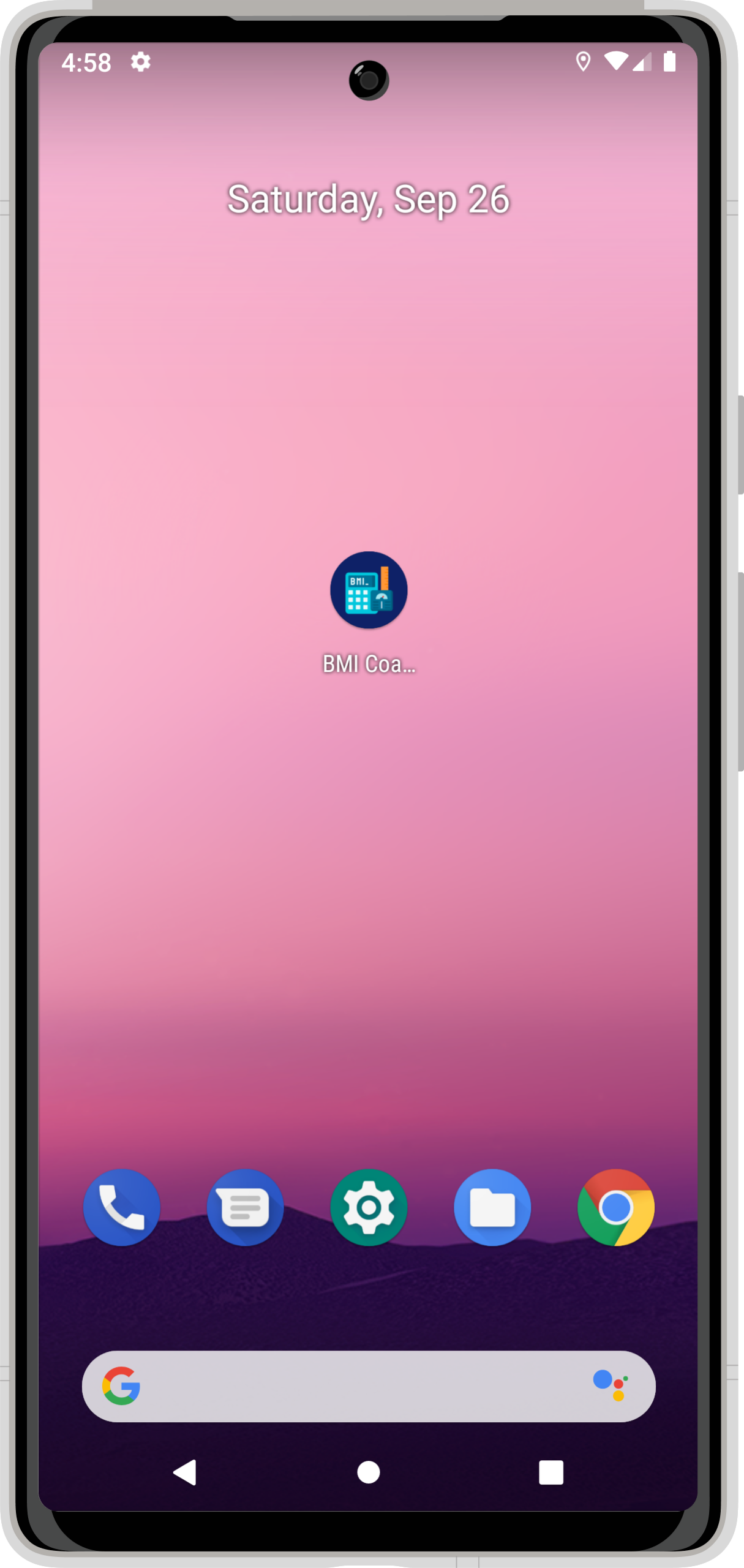 BMI Coach [Offline] - App Logo Screen