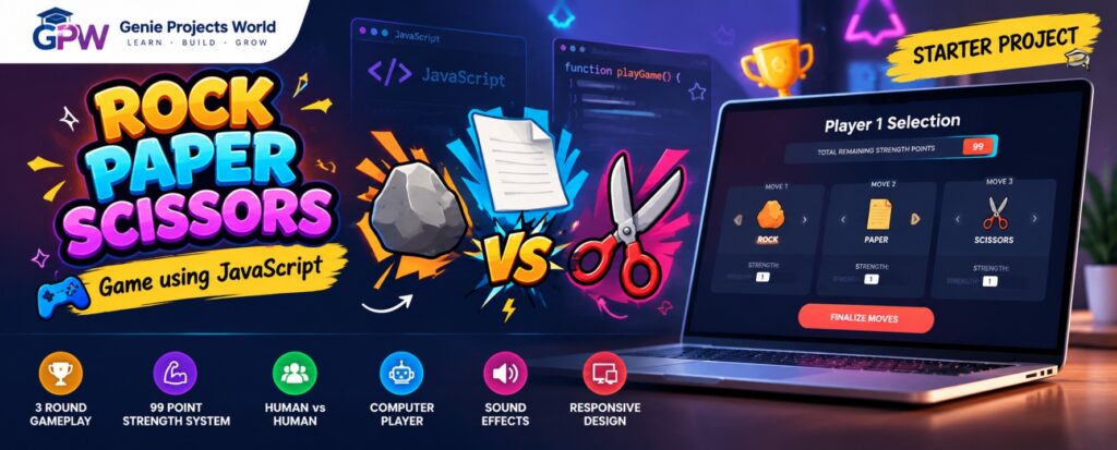Rock Paper Scissors JavaScript Starter Project